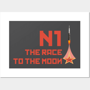 The race to the moon Posters and Art